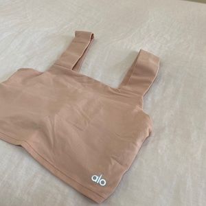 ALO Yoga Bind Fitted Bra Tank/ Nectar
